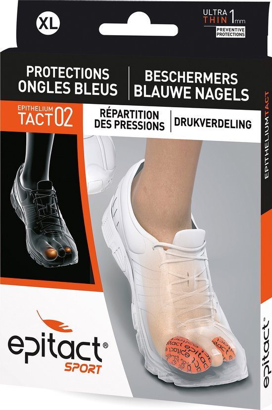 Epitact sport - Digitop - beschermers tegen blauwe nagels - maat XL