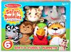 Spin Master Melissa & Dough Safari Buddies - Handpoppen
