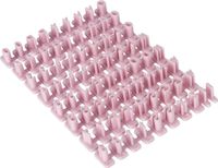 KitchenCraft KC Blue Sweetly Does It Letterstempels voor Taarten - Fondant Stempels 73-delige Set van Alfabet Stempels voor Cakes