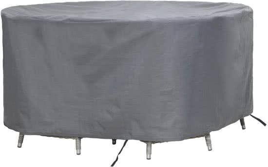 DistriCover Hoes voor Tuinset met 4/6 stoelen Ø 200 x 85 cm Premium Quality