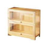 Merkloos / Sans marque XXL Opbergmand - Woonaccessoire - Ruimte Organiseren - Handgeweven Katoen - 50x33cm - Grijs