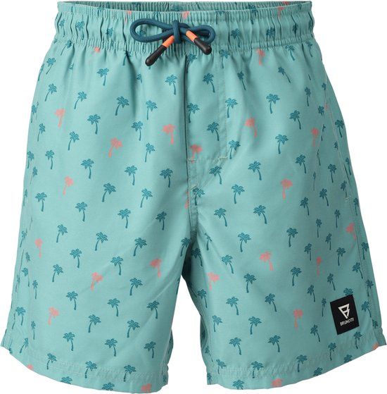 Brunotti Cestery-Palm Boys Swim Shorts | Bottle Green - 176