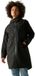 Regatta Levita Longline Waterdichte Jas met Capuchon voor Dames Zwart