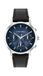 Calvin Klein Analoge Multifunctionele Quartz Horloge voor Mannen Gauge Collectie met Zwarte Lederen Band - 25200497