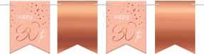Folat 67430 Vlaggenlijn Elegant Lush Blush 30 Jaar - 6 meter