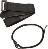 Nature Klittenboomband - Klim-En Geleide Artikel - 40x2.5 cm Zwart 2 stuks