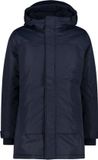 CMP Hooded Parka Zwartblauw Maat 54