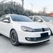 AutoStyle Voorspoilerlip compatibel met Volkswagen Golf VI 2008-2012 excl. GTi/R (Glanzend Zwart ABS)