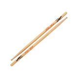 Zildjian Artist Series Hickory Drumsticks - Dennis Chambers - Wood Tip Signature