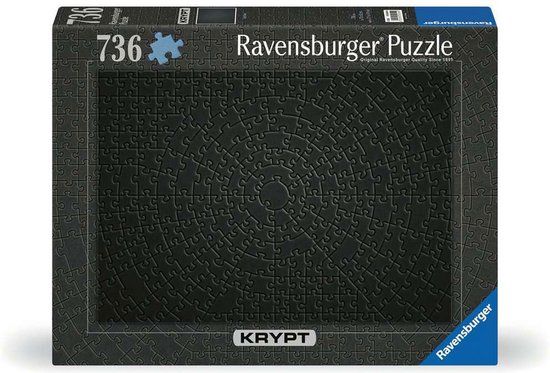 Ravensburger Legpuzzel Krypt Black 736 Stukjes