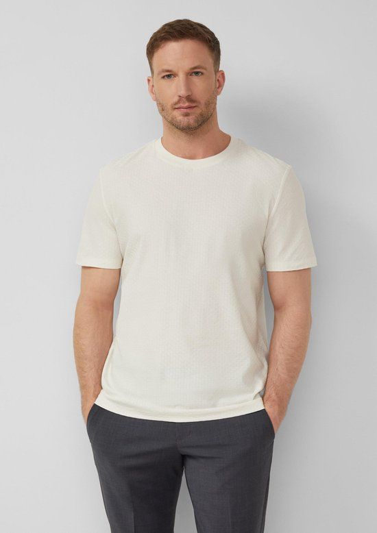 s.Oliver BLACK LABEL s.Oliver T-shirt crème XXL