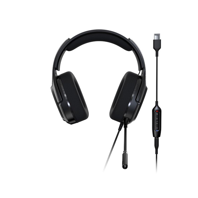 Acer Predator Galea 365 Gaming Headset - Black - Wired - 7.1 Surround Sound