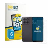 BROTECT - Screenprotector voor Motorola Moto G47 (Voor+Camera) - Folie Beschermfolie transparant 6 Stuks