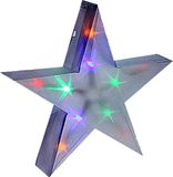 Christmas Holografische ster 10led b/o