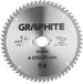 Graphite - Cirkelzaagblad - 235 mm - 60 Tanden - Widiakern