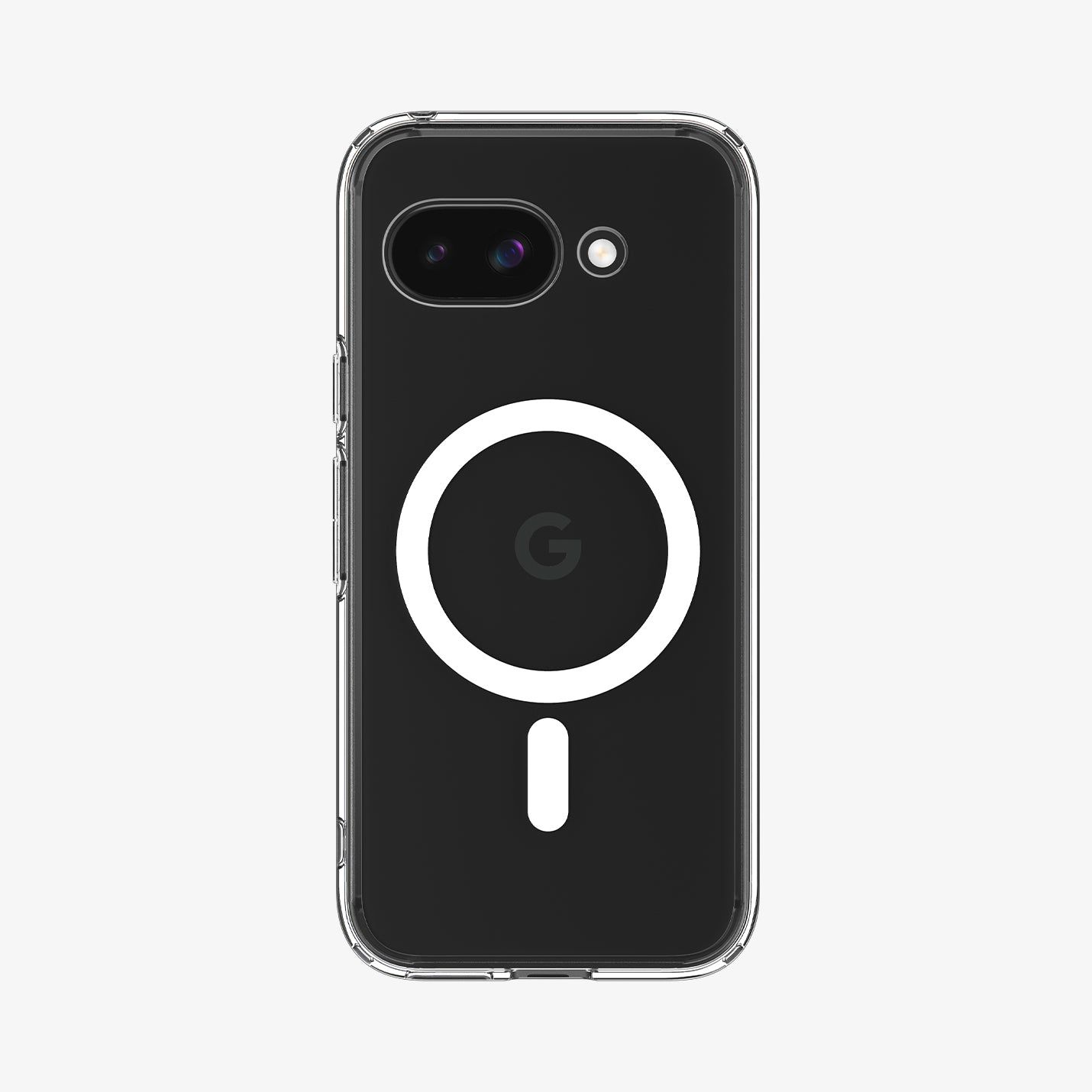 Spigen Ultra Hybrid MagFit Case for Google Pixel 9a - Clear/White