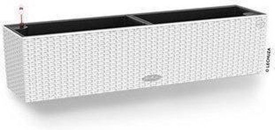LECHUZA BALCONERA Cottage 80 - Plantenbak - wit - ALL-IN-ONE set