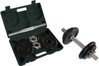 Korte Schildkröt Dumbbell Set Fitness Gewichten in Handige Draagkoffer