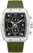 Police ILG of Switzerland AG Chronograaf Coswig Heren Polshorloge - Grijs/Oranje Siliconen Band - 46mm