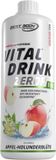 Best Body Nutrition Fitnesshotline Low Carb Vital Drink - 1000 ml - Apple