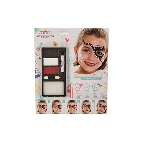 Viving costumes Viving Kostuums 207074 Pirate Meisjes Jurk, 24 x 20 cm, Multi Color, One Size