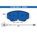 ATE Kit de plaquettes de frein, frein à disque 13.0460-2654.2 Audi 5wa 698 151 B