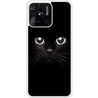 Xiaomi Redmi 10C Yeux de chat Verstevigd hoesje met sublimatie bedrukking
