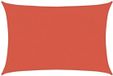 vidaXL Zonnezeil 5x6m HDPE Terracotta