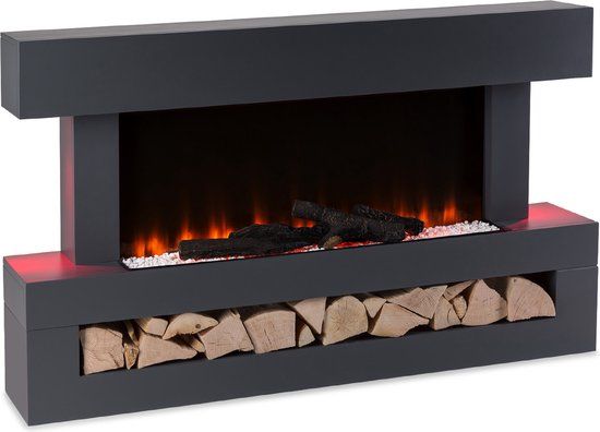 Klarstein Studio Light & Fire 3 Smart - elektrische haard - zwart