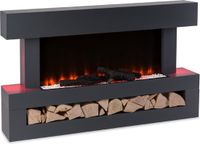 Klarstein Studio Light & Fire 3 Smart - elektrische haard - zwart