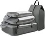 Benza Ibenzoa® Reisset met 4-delige compressiezakken en schoenentas voor efficiënte kofferindeling