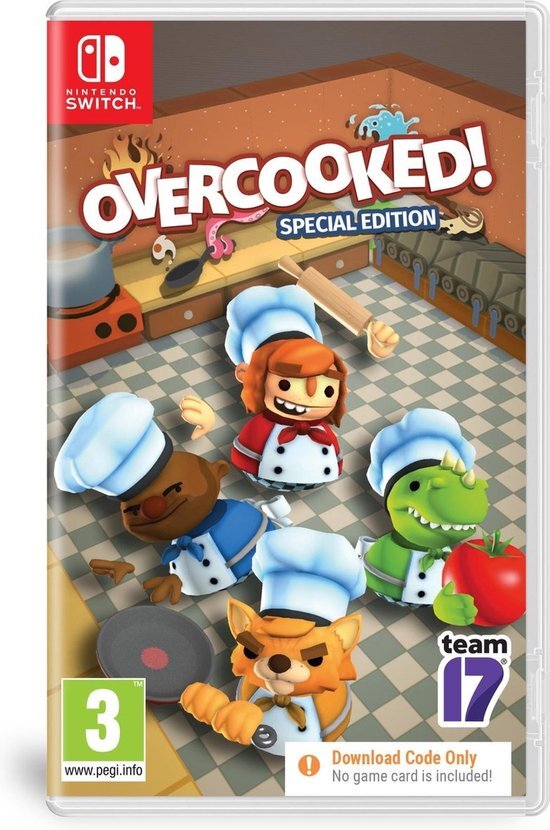 Team 17 Overcooked! Special Edition (Code in a Box) Nintendo Switch