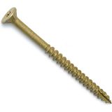 Hard-to-Find Fastener Tan Sabre houten schroeven, 30,5 cm x 7,6 cm, 25 stuks