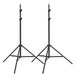 Neewer 6,23 voet/190 cm aluminium licht statief voor studio kits, fotografie verlichting, softboxen (zwart, 2 stuks)