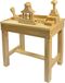 Imex El Zorro 61000 multifunctionele tafel olijfgroen 58 x 35 54 cm