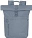 Travelite Basics Rollup Sac à dos Bleu/Gris 35L - Compartiment pour ordinateur portable 16 pouces
