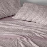 Burrito Blanco Coralina Beddengoed, 90 cm, Winterlaken, Design 767, Granaat