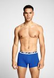 PUMA Heren 2P Boxers Everyday Multi Logo Blauw II
