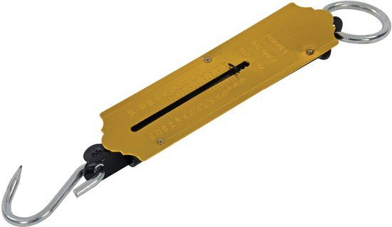 Toolstation Silverline Traditionele veerweegschaal - 25 kg - Goudkleurig