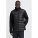 Blend gewatteerde quilted jas - zwart