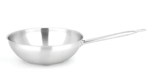 METRO PROFESSIONAL Sauteuse, roestvrij staal, Ø 24 cm, inductie, ovenbestendig
