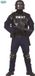 Fiestas Guirca Kostuum Stoere SWAT Zwart Maat L