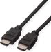Roline HDMI High Speed kabel met Ethernet M-M, LSOH, zwart, 2 m