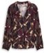 Tom Tailor - Chemisier à motif - Taille 48 - brown blurry argyle