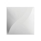 Wentex 3D Deco Panel Double Wave pour 2 x Wentex SET Frame - A Module 100 x 100 cm