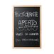 Bi-Office Krijtbord met frame, grenen, 60 x 40 cm