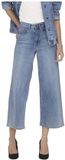 ONLY Madison Wide Crop Ankle Tai566 Jeans Bleu W29 x L32