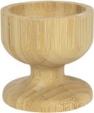 Merkloos / Sans marque Hit Trading B.V. Eierdopjes bamboe hout - Naturel - Rond - 5 cm