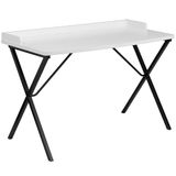 Flash Furniture Computerbureau, Staal, Zwart Laminaat Top/Zwart Frame, 60.01 x 120.02 x 80.01 cm