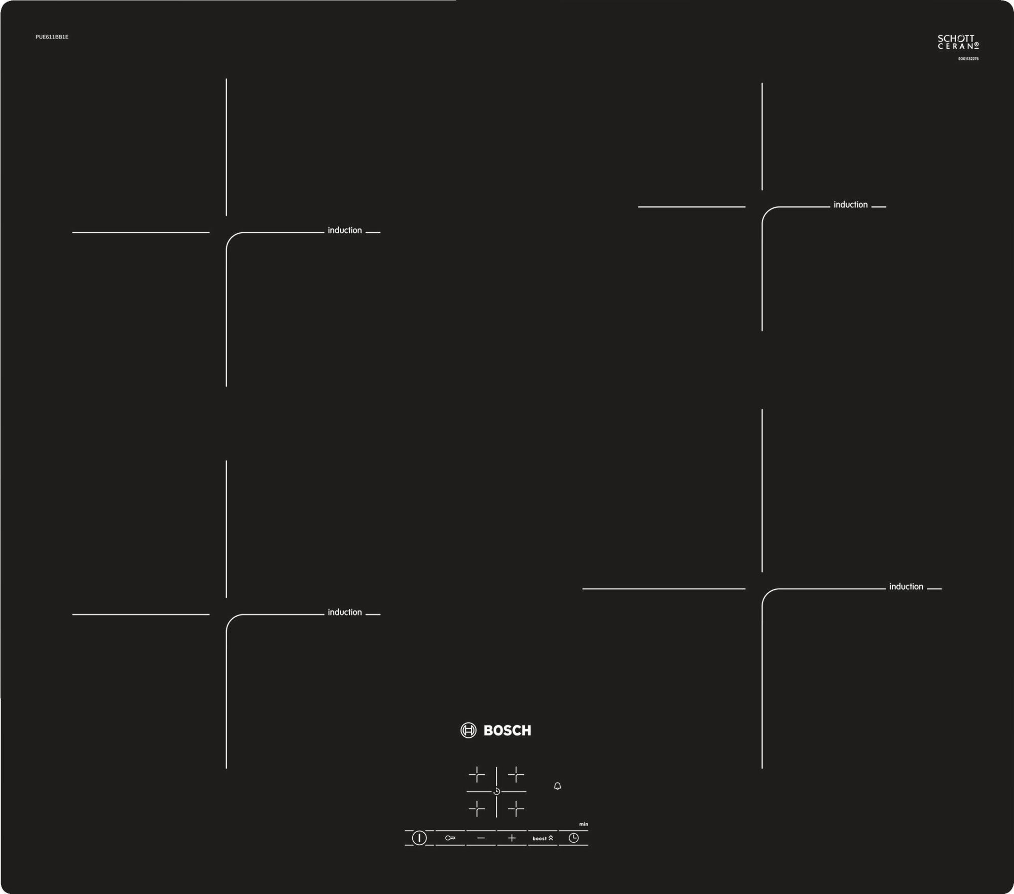 Bosch Serie 4 PUE611BB1E kookplaat kopen? Kieskeurig.nl